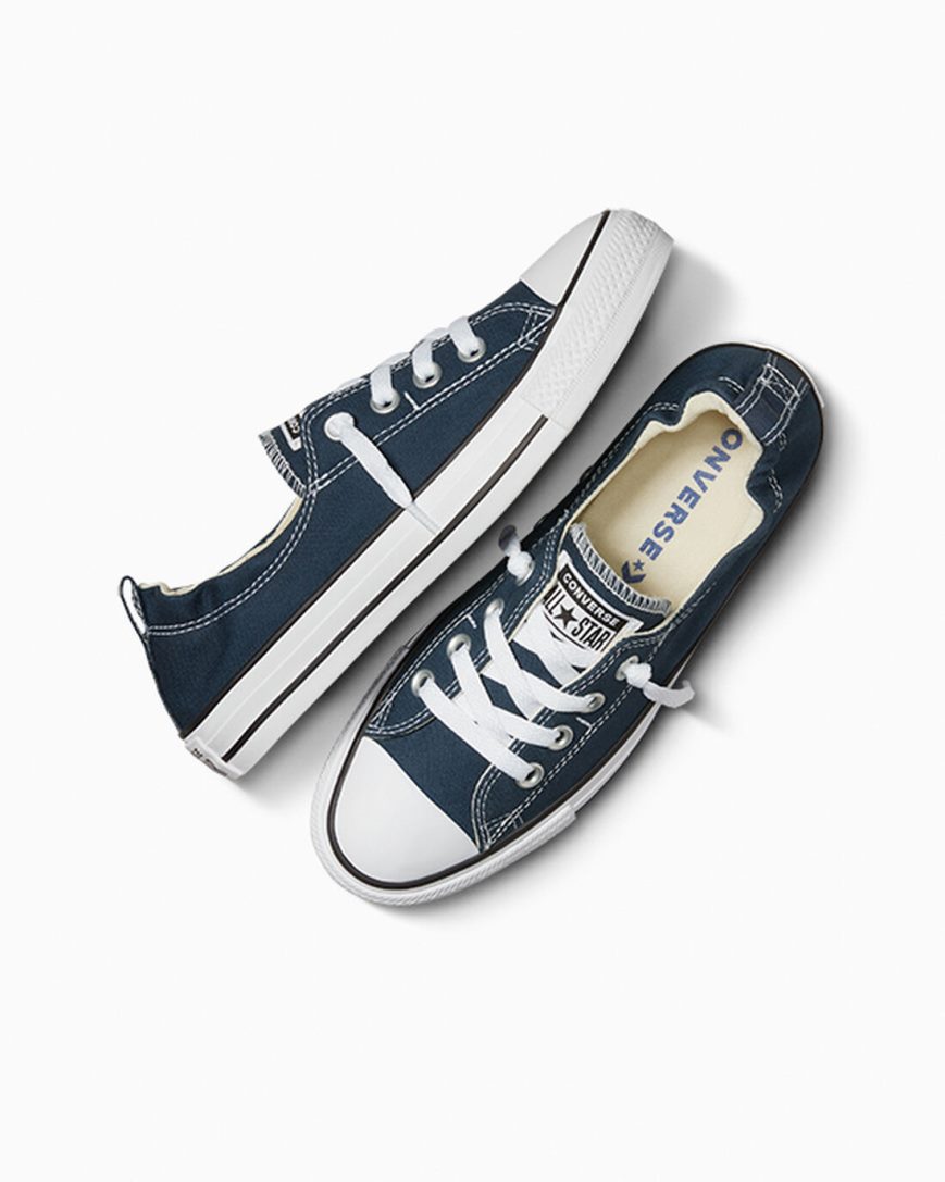 Dámské Boty Slip On Converse Chuck Taylor All Star Shoreline Tmavě Blankyt | CZ 31DXL83